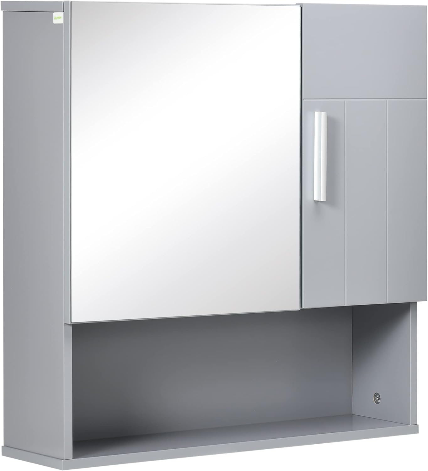 kleankin Bathroom Mirror Wall Mounted Medicine with