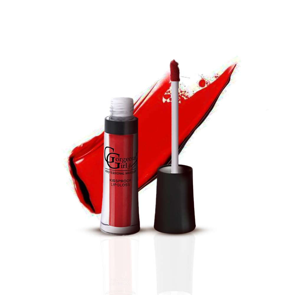 Gorgeous Girl Makeup Kiss Proof Lip Gloss Liquid Lipstick for women | Long Lasting Intense Colour Matte Look Upto 16 HR | Transfer & Smudge Proof Lipstick, Shade 302