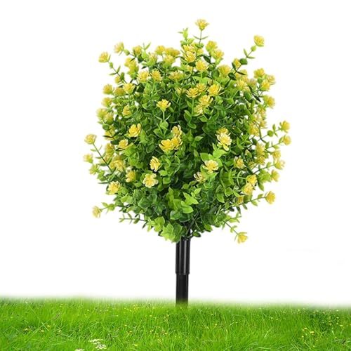 Fleurs artificielles d'extérieur pour végétaliser un sol de jardin sans arrosage - 2