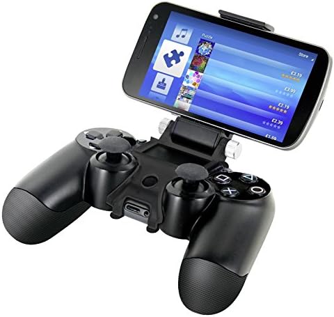 Nyko Smart Clip - PlayStation DUALSHOCK 4 controller Clip on Mount for Android Phones, all Samsung Galaxy Phones, any Google Pixel Phones, all iPhones including 12 Pro/Max, 13 Pro/Max