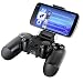 Nyko Smart Clip - PlayStation DUALSHOCK 4 Controller Clip on Mount for Android Phones, Samsung Galaxy S6, S7, S8, S9, Edge, Note 8, Note 9, iPhone 6/S/+, iPhone 7/S/+, iPhone 8/S/+, iPhone X/XS/ XS Max/+, Max Clamp 6 Inches