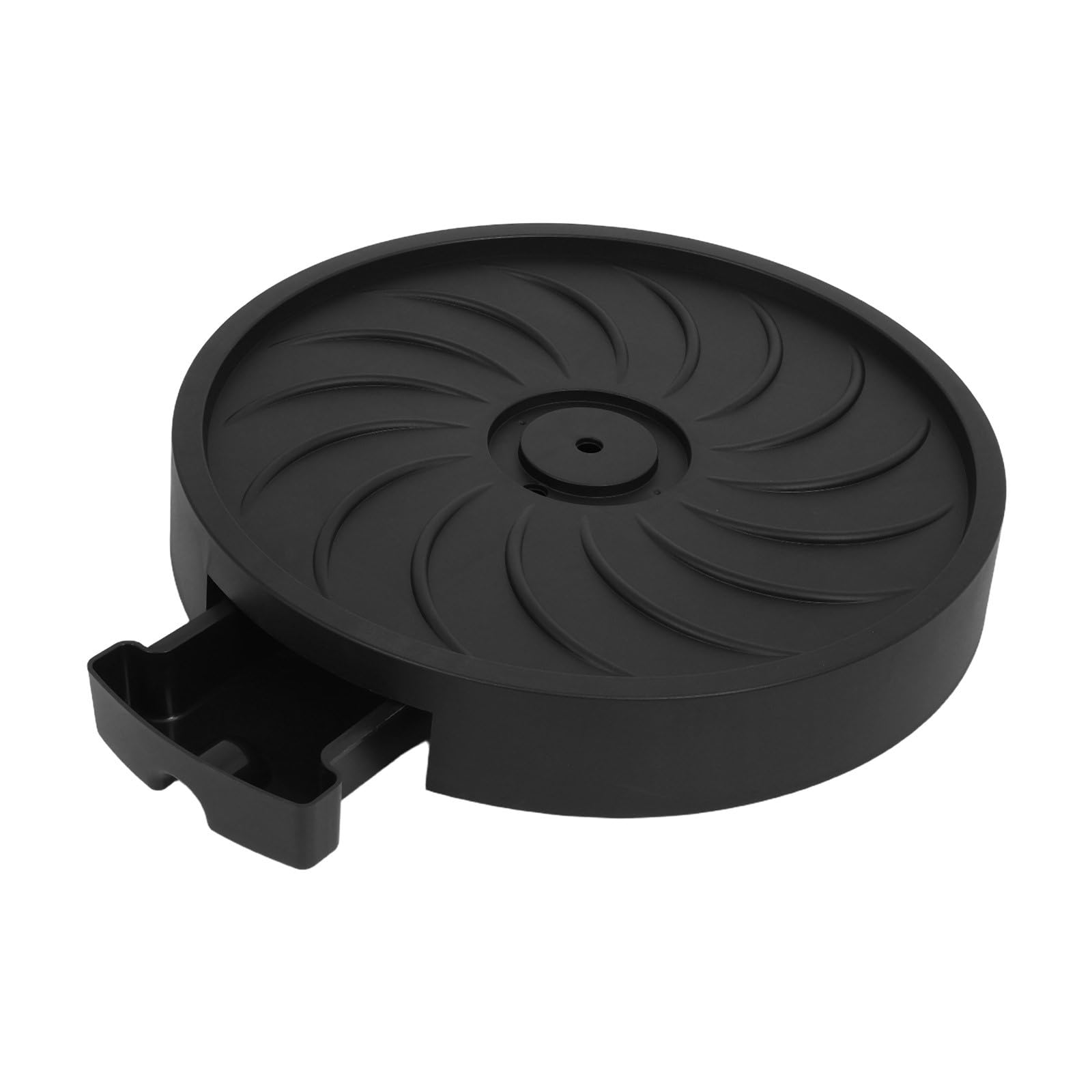 Support roulant en plastique pour pots de fleurs avec bac et roulettes 30 cm