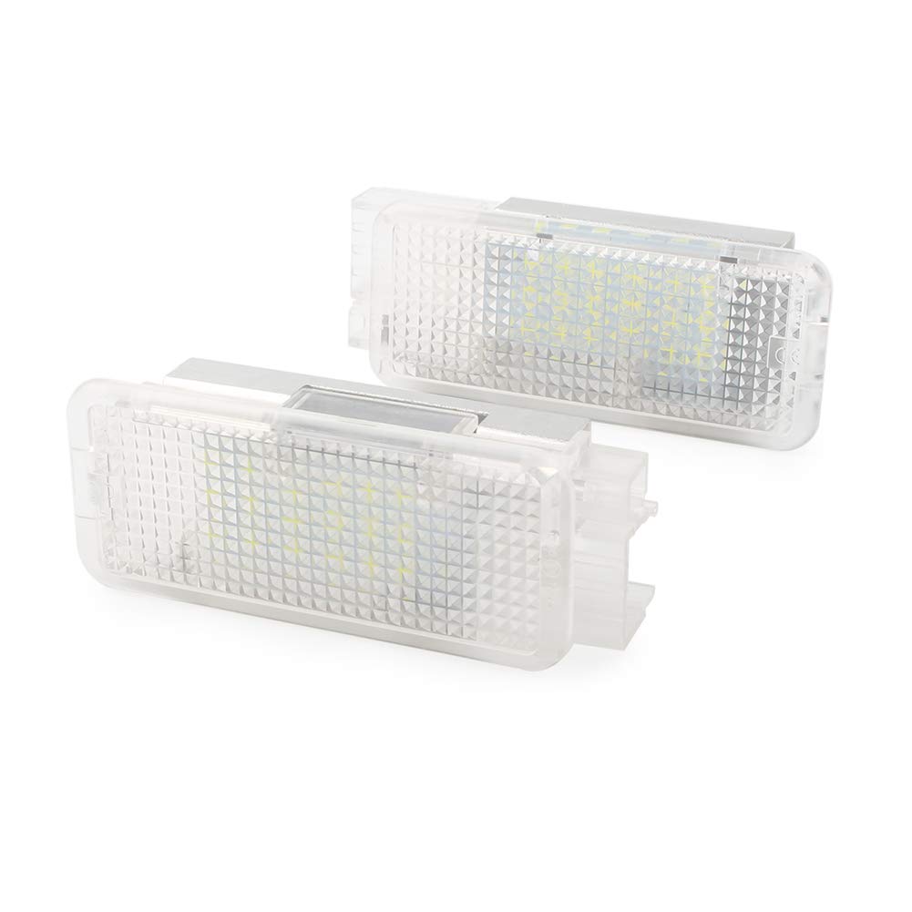 Cnkaka036 Auto Clear Lens White LED Side Door Courtesy Welcome Light Lamp for Peugeot 1007 206 207 306 307 308