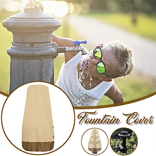 Lianxiao - Outdoor Water Fountain Cover,Garden Fountain Cover Oxford Waterproof Dustproof Cover For Winter Outdoor Garden Fountain Statue #TOP1
