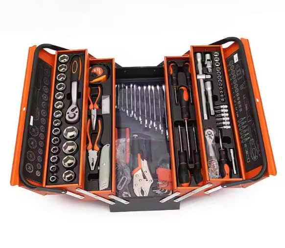 85 Pieces Ratchet Wrench Socket Combination Tool Box | Hand Tool Kits | Socket Set For Cars, Motorcycles And Bicycles Repairing Kit | Garage Tool Kit | Manual Tool Kit Set (B0DFCVVD3X) Amazon Price History, Amazon Price Tracker