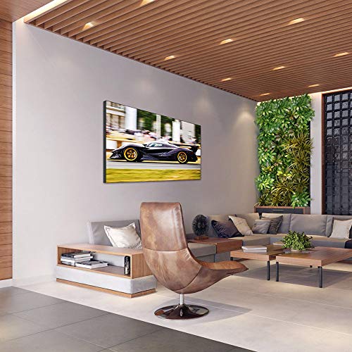 Toile McLaren 70x100 cm : solution déco moderne pour grands murs - 6