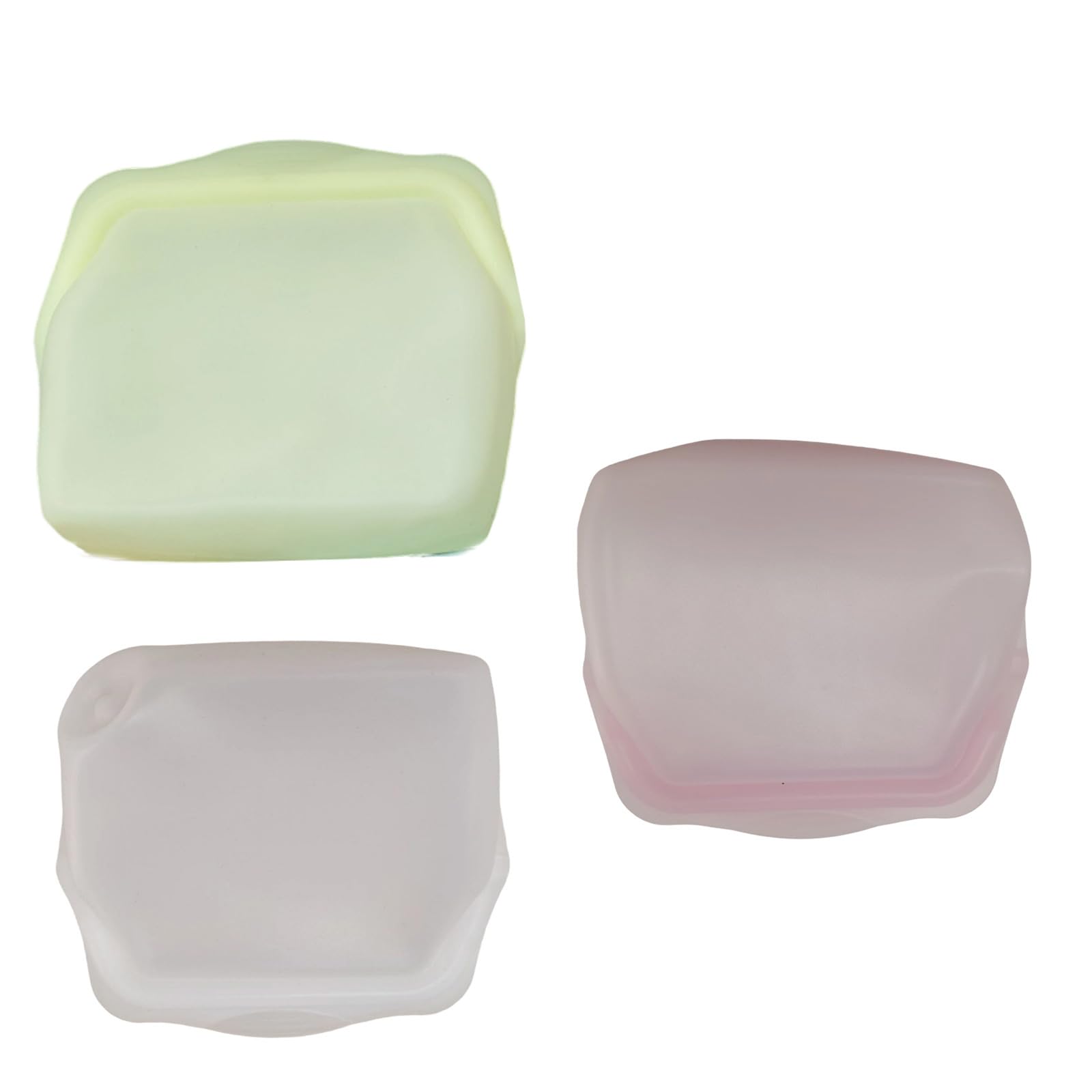 Multipurpose Silicone Storage Pouches Tear Resistant Flexible Design Ideal for Organizing Cosmetics Utensils Leakproof Silicone Treat Bags