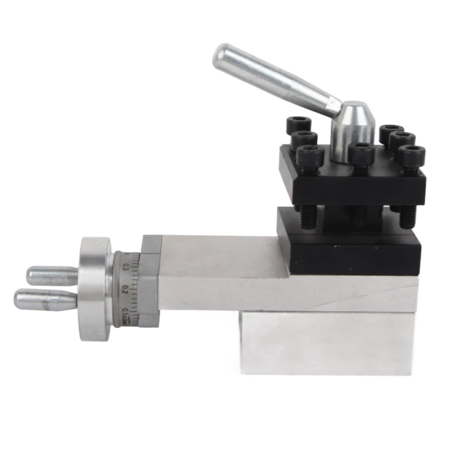 Post Vice Clamp Tourhe Herramienta Cambio rápido de 60x60 mm Estable Versátil Slide Slide Vice Clamp Suportador para 210 8x16 220x400 220x600 220x750 Operaciones de torno