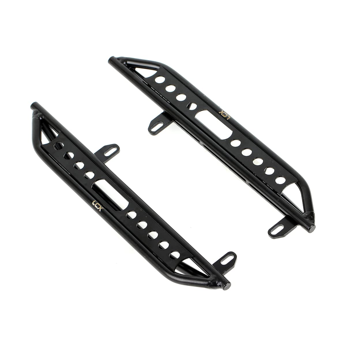 Metal Side Pedal Step Running Boards Foot-Plate For 1/10 Scale RC