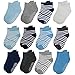 Yafane 12 paia Calze Bambino in Cotone Respirante Multisize da 0 a 7 Anni Calze per Neonato Unisex Calzini per Bambina e Bambino e Ragazzi Ideale Regalo (Bambino, 1-3 anni)