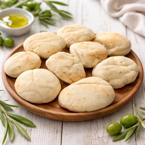 �yDELICIOSA�z �s�^�U�O���[�g �s�^�p�� �~�j �i���a��10�����j �y�Ⓚ�z ���� �r�[�K�� ���Y�� �s�^�u���b�h �s�^�|�P�b�g PITA THE GREAT Mini Pita Bread (80��)