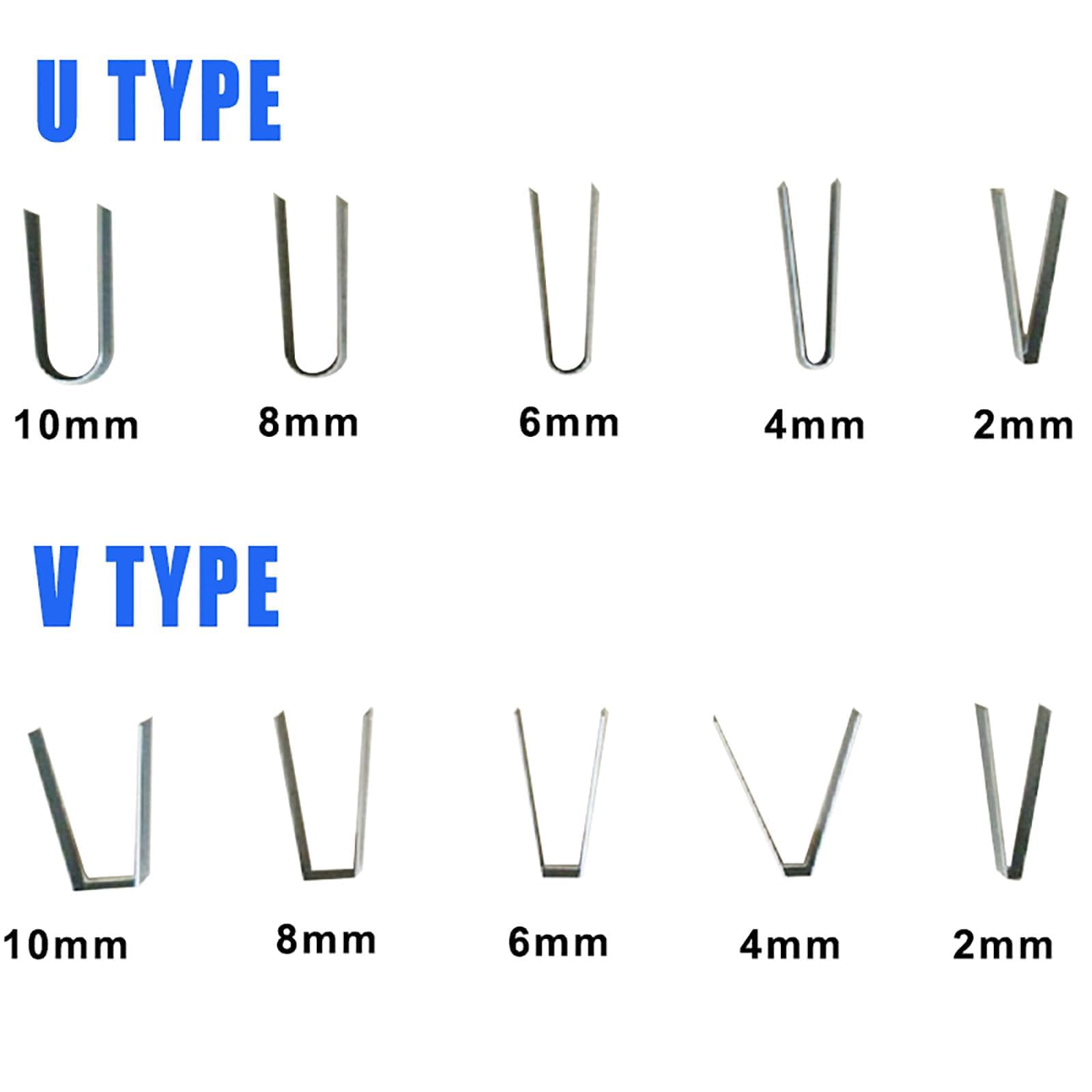 20 Pezzi di Incisione E Stampaggio in Gomma A Forma di V/U, Parti di Lame per Scanalatura Pneumatici, Riscaldamento Uniforme, per Macchine per Scanalatura Pneumatici,W4