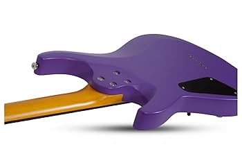 Schecter C-6 デラックスサテンパープルエレキギター Schecter C-6 デラックスサテンパープルエレキギター Schecter-C