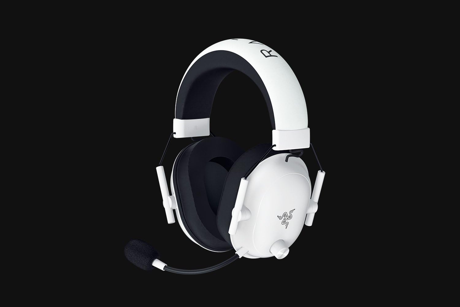 Razer BlackShark V2 Hyperspeed - Cuffie wireless per videogiochi, ultra leggere, 280 g, colore: Bianco