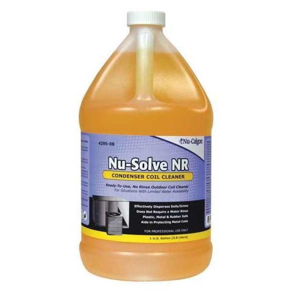 Amazon.com: Nu-Calgon 4295-08 Nu-Solve NR Condenser Coil Cleaner