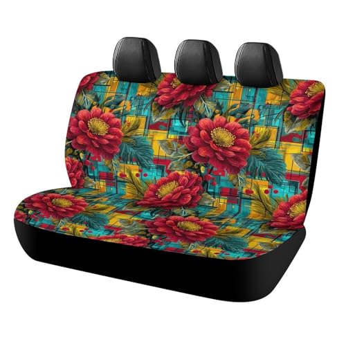 Housse de siège arrière respirante en tissu léger pour SUV et camion