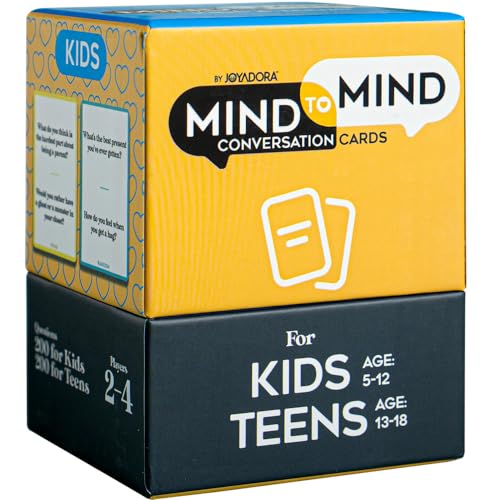 400 Kids and Teens Conversation Cards - Questions for Kids Family Talk