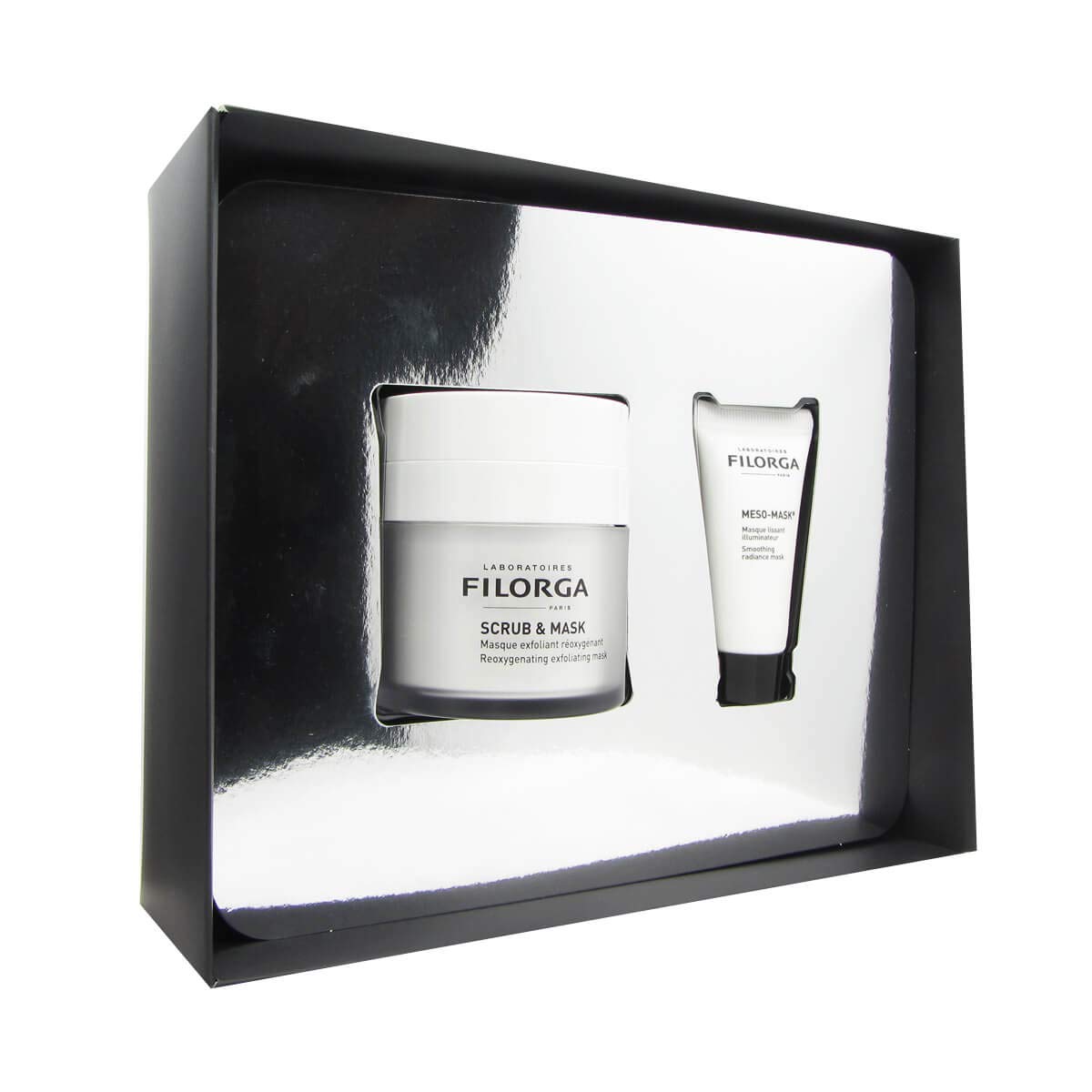 Filorga Scrub and Mask 55ml + Meso-Mask 15ml Kofre