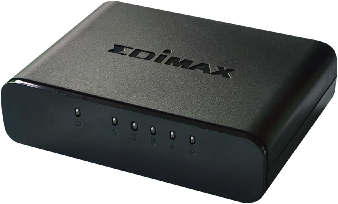 Edimax ES-3305P 10/100Mbps 5 Port Fast Ethernet Desktop Switch