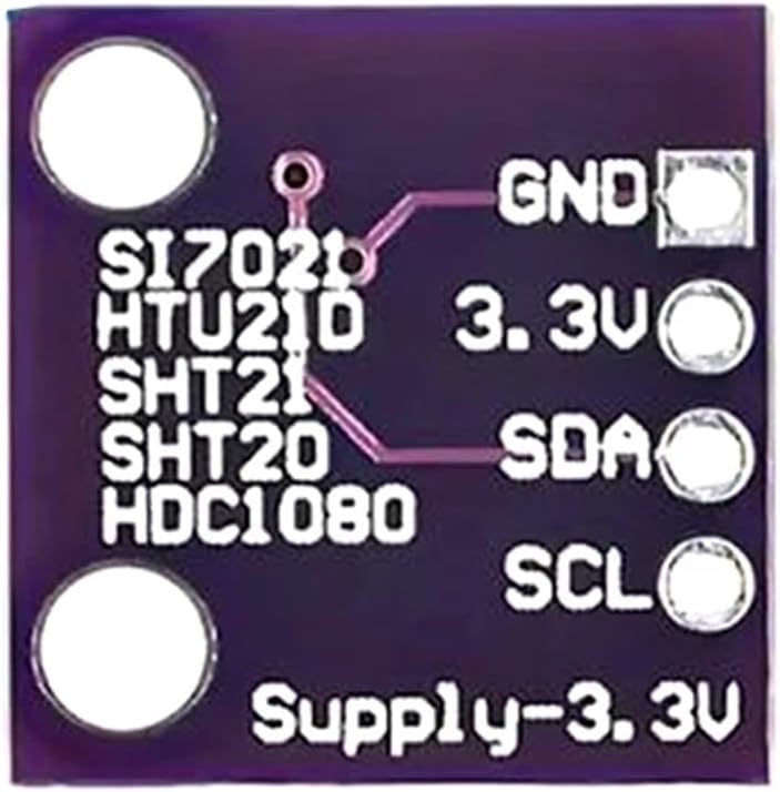 5PCS/Lot HDC1080 module Low power consumption GY-213V-HDC1080 HTU21D high precision temperature and humidity sensor module(5pcs-GY-213V-HDC1080)
