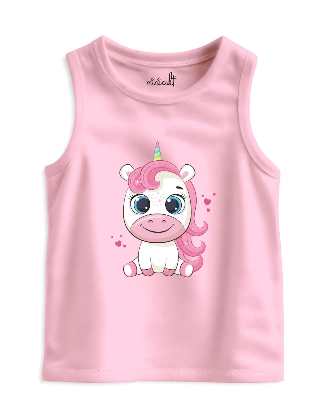minicult Cotton Kids Vests in Cute Character Prints (Yellow)(Pack of 5)(3-6 MTS) - Image 9 thumbnail