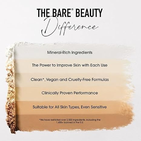 bareMinerals Original Mineral Veil Talc-Free Pressed Setting Powder, Weightless Blurring & Matte Finishing Powder, Pore Minimizer, Extends Makeup Wear, Vegan