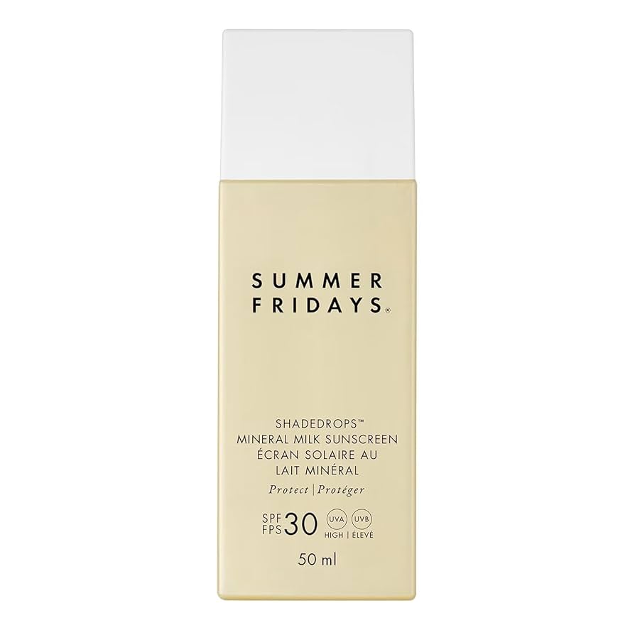 SUMMER FRIDAYS SHADEROOTS ミネラル サンスクリーン Amazon.com: Summer Fridays ShadeDrops Broad Spectrum SPF 30