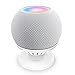 Produktbild PlusAcc Ständer Kompatibel mit HomePod Mini - Tischständer Halterung auf dem Tisch Verbesserung der Klarheit und Aussehen, Eine Platzsparende HomePod Mini Zubehör (Weiß)