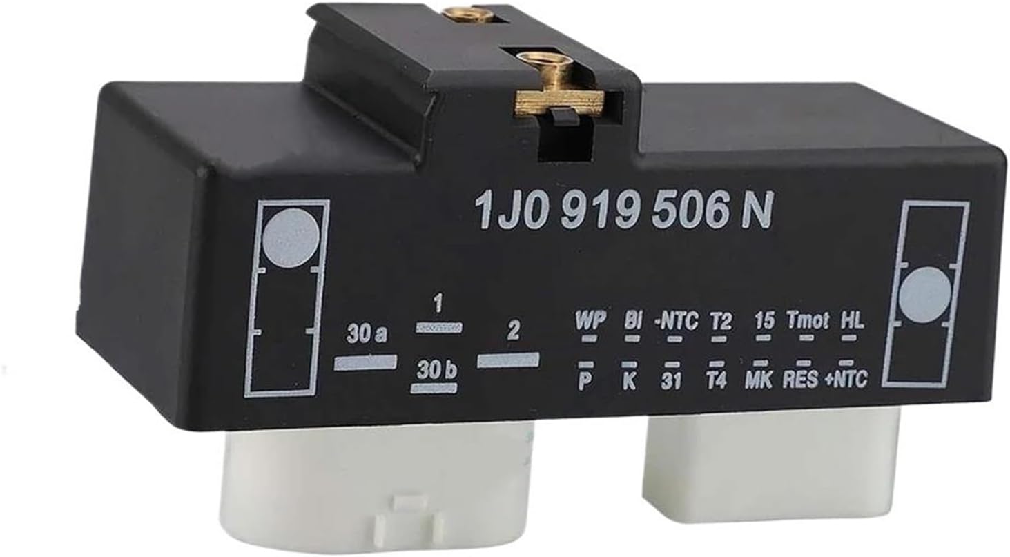 1J0919506N for Vw for Golf 2002-2005 for Jetta 2002 2003 2004 Electric Cooling Fan Control Module Relay Radiator Unit