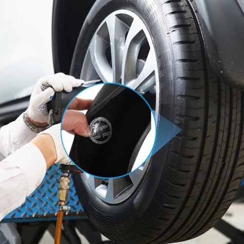 Image of ULTECHNOVO Heavy Duty Tire Repair Patches 90 Pcs 2.28 Inch Round High Temperature Rubber Puncture Patch Kit for Car Motorcycle Truck Tube Repair