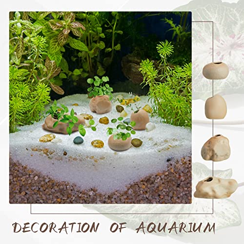 image for Norme 8 Pcs Aquarium Plant Holder Fish Tank Plants Holder Aquatic Plan