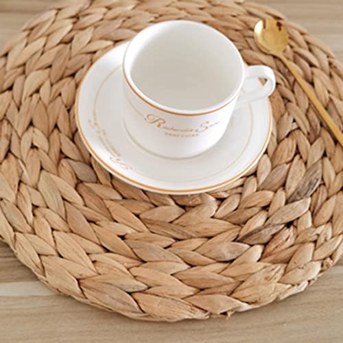 Sets de table en jacinthe d'eau pour protéger votre table des plats chauds et taches - 7