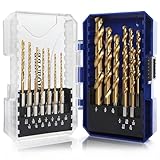 COMOWARE Impact Drill Bit Set - 21 Pcs H...
