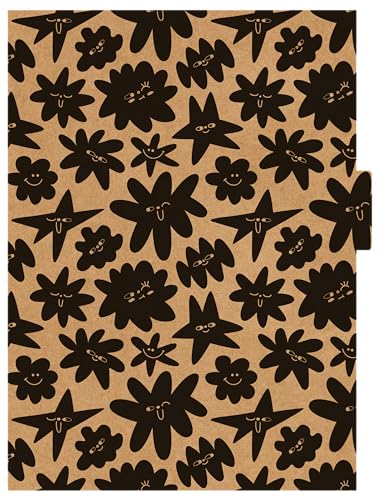 Jandaia - Caderno Argolado Cartonado Colegial Kraft Gold 160 folhas