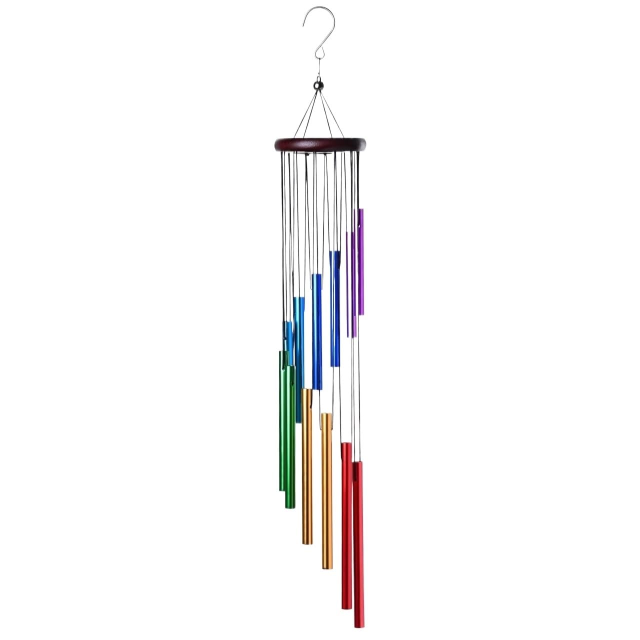 Colorful Wind Chime For Outside With 14 Aluminum wind chimes