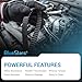 BlueStars 669-18-30 Racing CVT Drive Belt - Compatible with 49cc 50cc GY6 139QMB Short-case Engine Scooter, ATV, Go Kart, Moped - Compatible with Roketa, Baja, Sunl, Jonway, Taotao, JM Star, Vespa