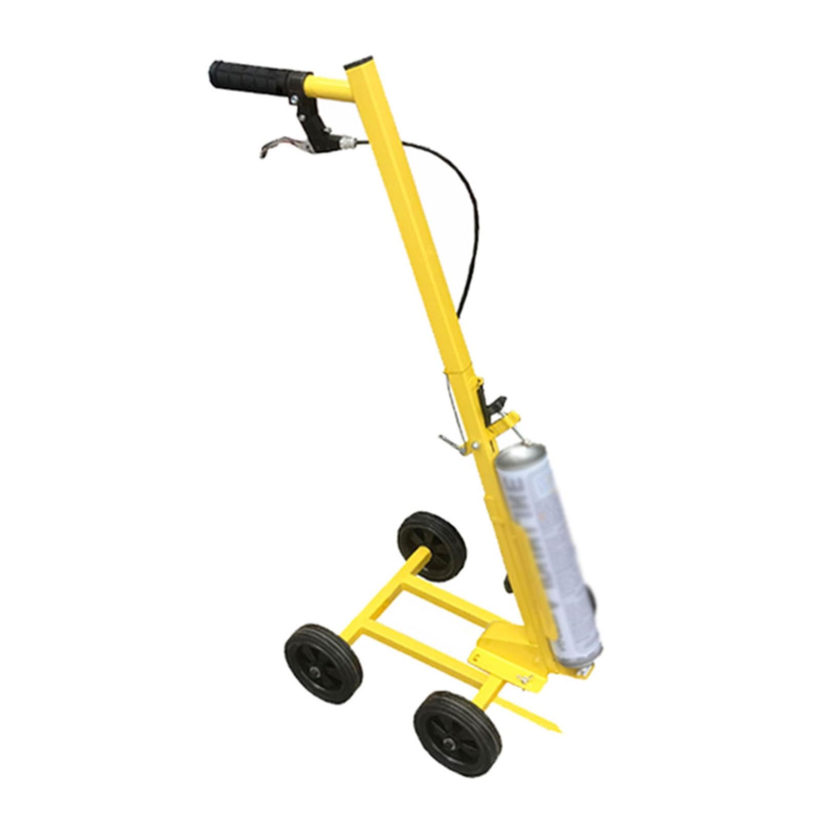 asdchZen Line Marking Machine,Wheel Transfer Line Marking Machine,Road Marking Machine,Marking Tools,Suitable For School Playground Parking Lot Marking