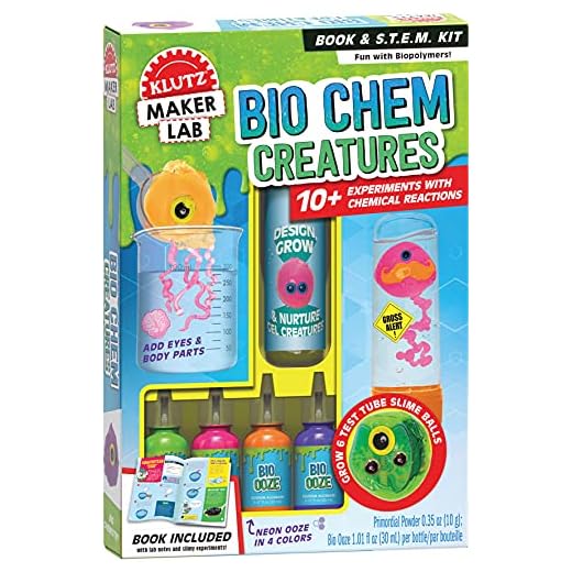 KLUTZ Bio Chem Creatures STEAM Lab