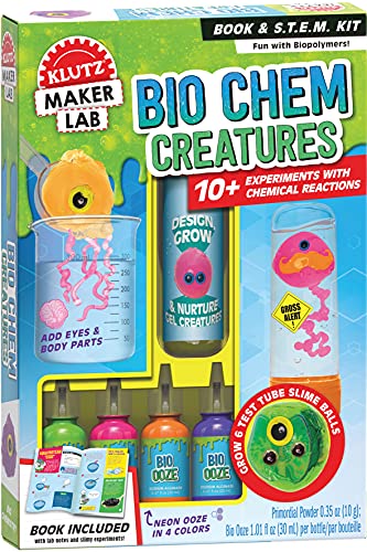 KLUTZ Bio Chem Creatures STEAM Lab Kit