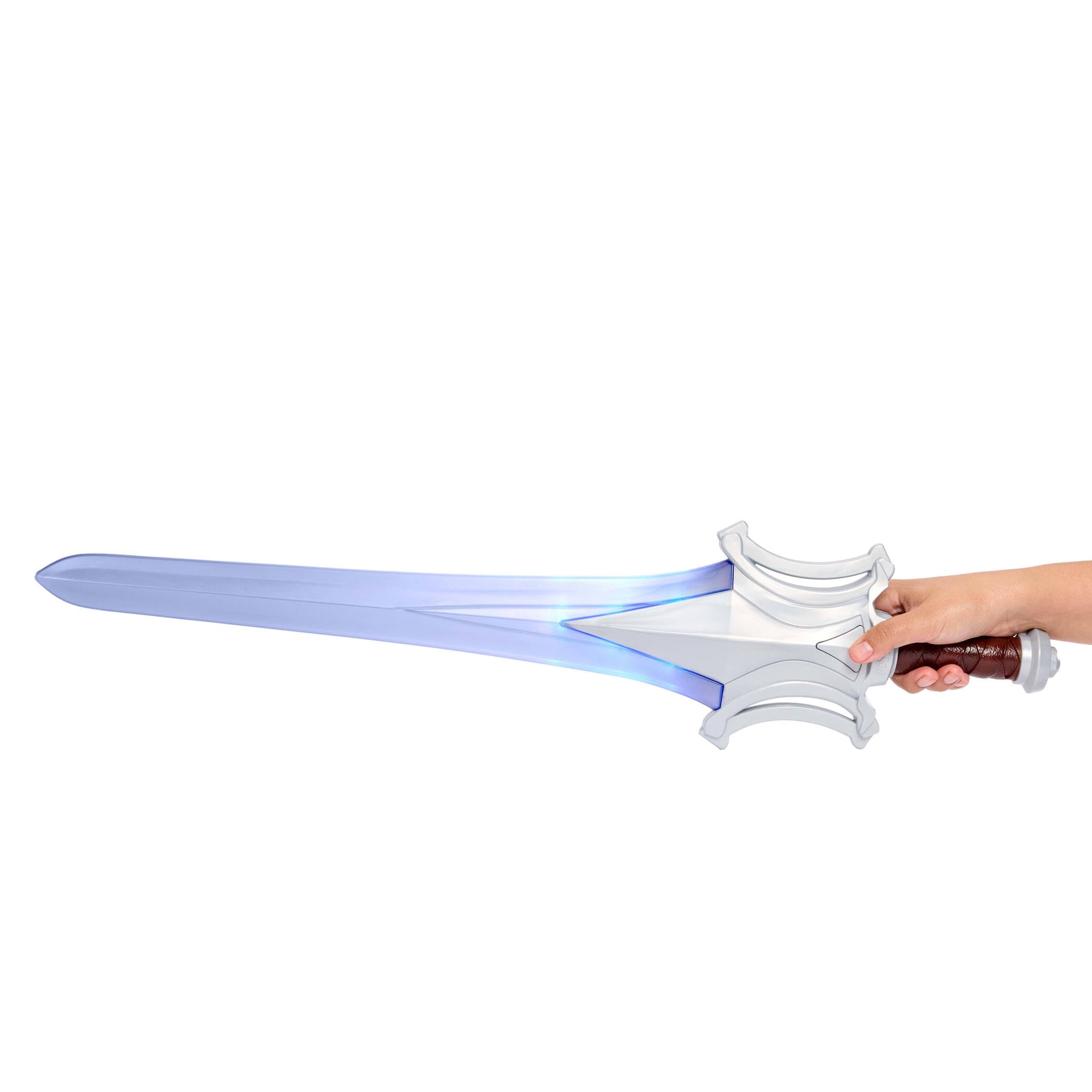 Masters of The Universe He-Man Espada del Poder de Grayskull Juguete de la película de Motu de 2026 con Luces, Sonidos y Efectos vibratorios, Juguete de imitación de 68,58 cm, JNN36