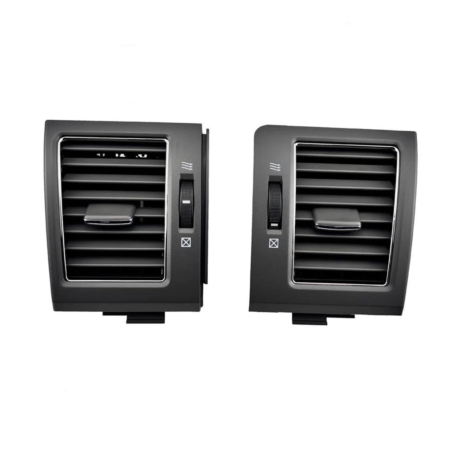 For Toyota For Land Cruiser LC200 2008-2013 Car Dashboard Middle A/C Air Conditioner Outlet Assembly Conditioning Vents(Grey-LHD-RHD-A)