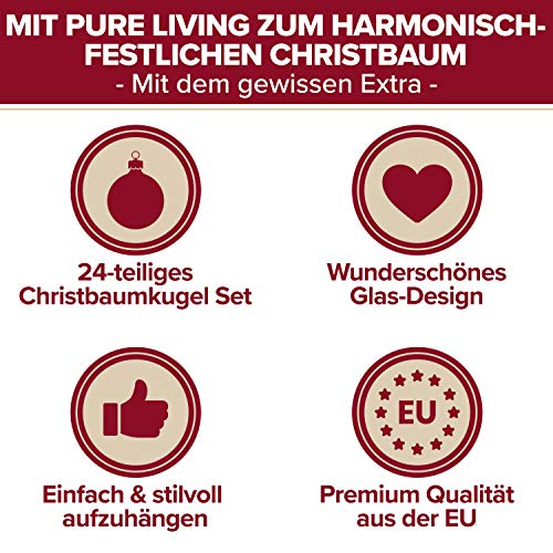 Weihnachtskugeln von Pure Living Interior Design aus Glas