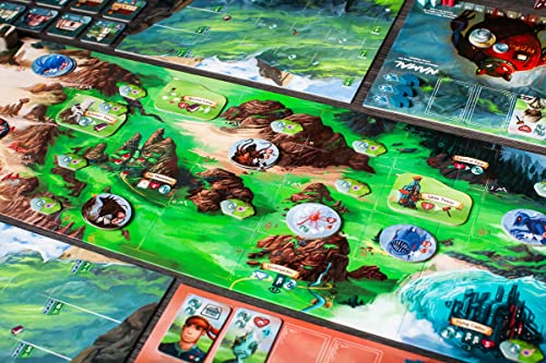 Red Raven Now or Never Board Game, Green - 4 Players, Ages 14+ - Image 3