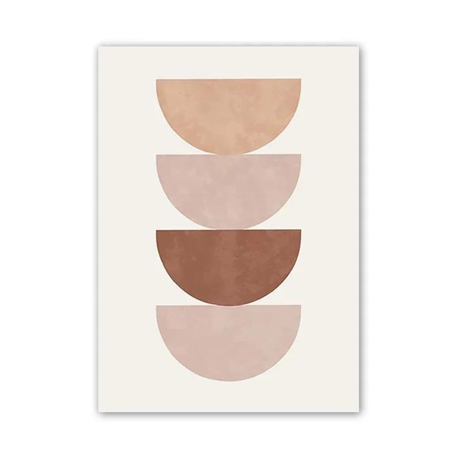 XENITE Wall Art Canvas Prints Vase Leaf Line Geometry Wall Art Canvas Painting No Frame Abstract Prints Pictures For Hotel Bar Living Room Decor(G,50x70cm)