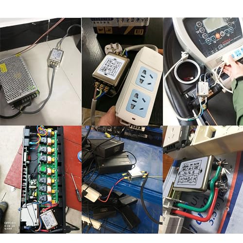 Noise Suppressor Power EMI Filter Termianl Single-Phase Line-Conditioner JIN RONG AC 115/250V 20 Amp CW4L2-20A-S