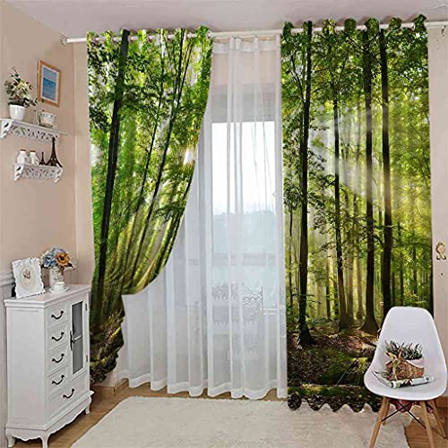 PVMLVM Tende Oscuranti Moderne 280x260cm 3D Stampa...