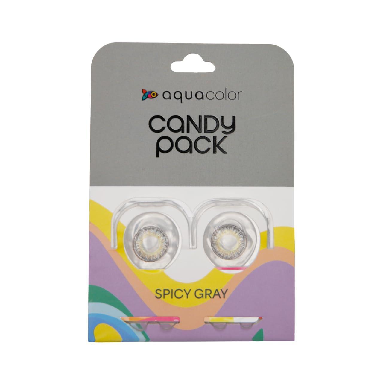 Aquacolor Spicy Grey Candy Pack Colored Lenses