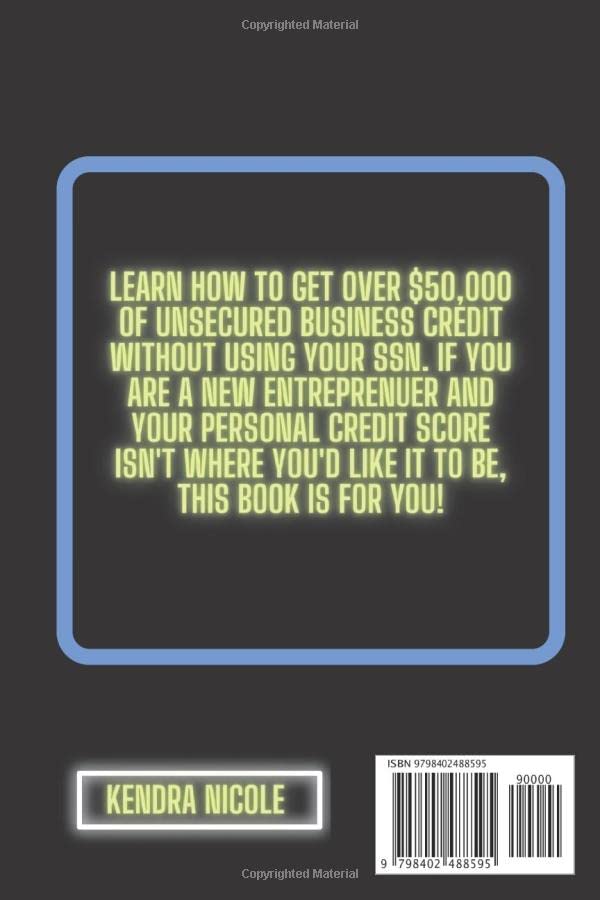 Miniatura 2 de Business Credit For Beginners - How To Obtain Over 50K in Business Credit Using EIN Only Ultimate step-by-step guide on HOW to build business credit