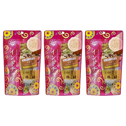 【まとめ買い3個セット】世界のお茶巡り インドチャイ(ティーバッグ 1.5g×15包×3袋)