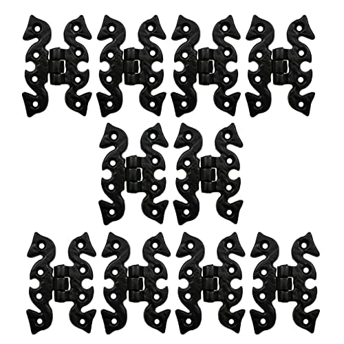 Adonai Hardware 2.50" "Eliam Antique Cast Iron Butterfly H Cabinet Hinges (10 Pack, Matte Black) for Barn Doors, Cupboards, Wooden Jewelry Box, Furniture, Treasure Chest and Trunks (B09QHWD2TH) Amazon Price History, Amazon Price Tracker